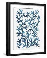 Blue Sea Coral I-Aimee Wilson-Framed Art Print