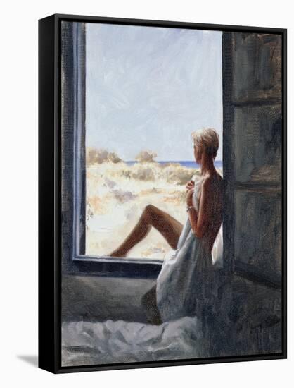Blue Sea Dream-John Worthington-Framed Stretched Canvas
