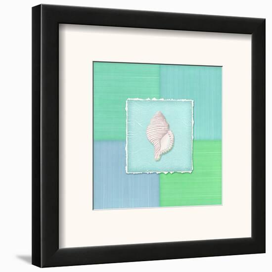 Blue Sea II-Charlene Audrey-Framed Art Print