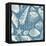 Blue Sea Mash Up-Jace Grey-Framed Stretched Canvas