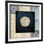 Blue Sea Sand Dollar-LightBoxJournal-Framed Giclee Print