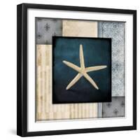 Blue Sea Starfish-LightBoxJournal-Framed Giclee Print