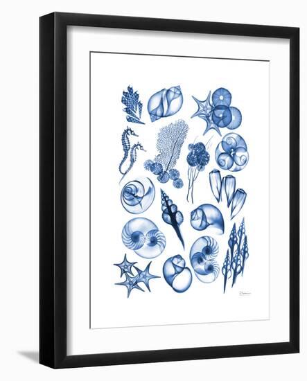 Blue Sea-Albert Koetsier-Framed Premium Giclee Print