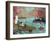 Blue Sea-Karla Gerard-Framed Giclee Print