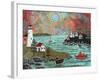 Blue Sea-Karla Gerard-Framed Giclee Print