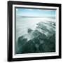 Blue Seascape 01-Tom Quartermaine-Framed Giclee Print