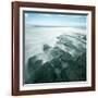 Blue Seascape 01-Tom Quartermaine-Framed Giclee Print