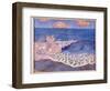 Blue Seascape, Wave Effect, c.1893-Georges Lacombe-Framed Giclee Print