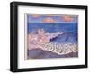 Blue Seascape, Wave Effect, c.1893-Georges Lacombe-Framed Giclee Print