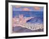 Blue Seascape, Wave Effect, c.1893-Georges Lacombe-Framed Giclee Print