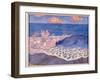 Blue Seascape, Wave Effect, c.1893-Georges Lacombe-Framed Giclee Print