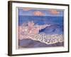 Blue Seascape, Wave Effect, c.1893-Georges Lacombe-Framed Giclee Print