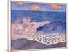 Blue Seascape, Wave Effect, c.1893-Georges Lacombe-Stretched Canvas