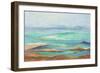 Blue Serene Seascape-Jacob Q-Framed Art Print