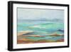 Blue Serene Seascape-Jacob Q-Framed Art Print