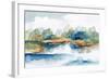 Blue Serenity-null-Framed Art Print