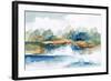 Blue Serenity-null-Framed Art Print