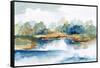 Blue Serenity-null-Framed Stretched Canvas
