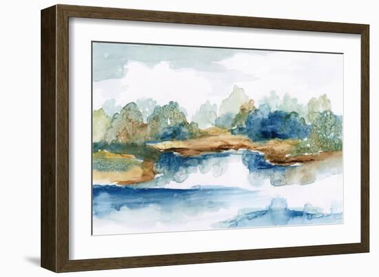 Blue Serenity-null-Framed Art Print