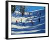 Blue Shadows, Morzine-Andrew Macara-Framed Giclee Print