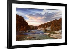 Blue Shadows on the Blanco-Greg Glowka-Framed Art Print