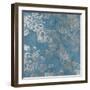 Blue Shapes-Aimee Wilson-Framed Art Print