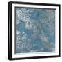 Blue Shapes-Aimee Wilson-Framed Art Print