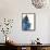 Blue Shell I-Lanie Loreth-Framed Stretched Canvas displayed on a wall