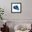 Blue Shell Mate-OnRei-Framed Art Print displayed on a wall