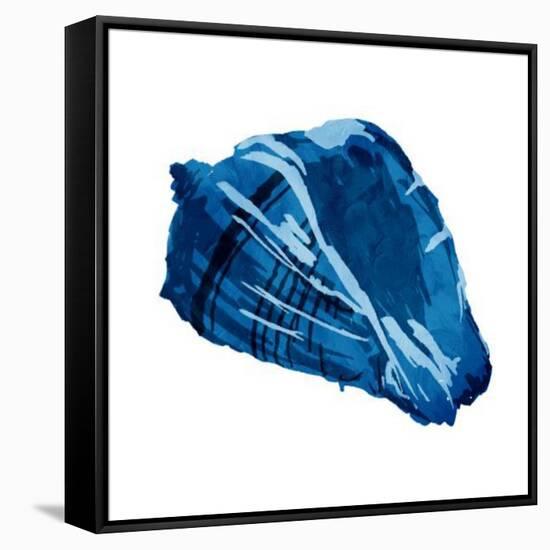 Blue Shell Mate-OnRei-Framed Stretched Canvas