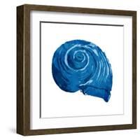 Blue Shell-OnRei-Framed Art Print