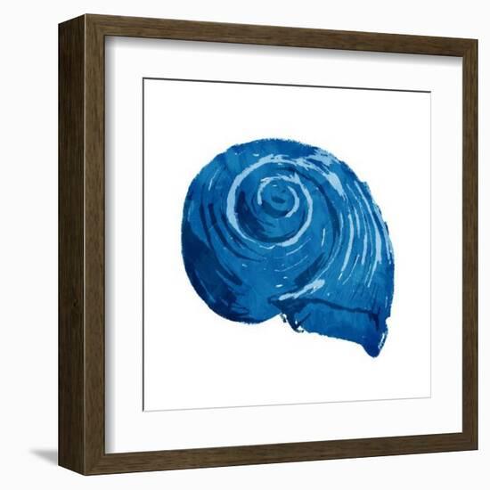 Blue Shell-OnRei-Framed Art Print