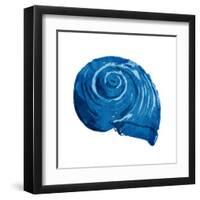 Blue Shell-OnRei-Framed Art Print