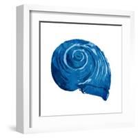 Blue Shell-OnRei-Framed Art Print