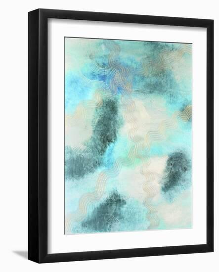 Blue Shift II-Vanna Lam-Framed Art Print