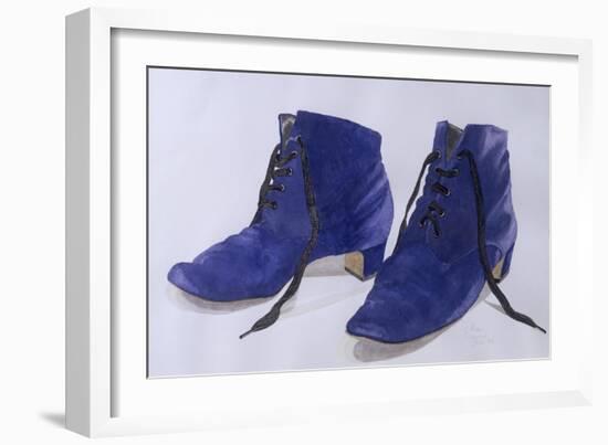 Blue Shoes, 1997-Alan Byrne-Framed Giclee Print