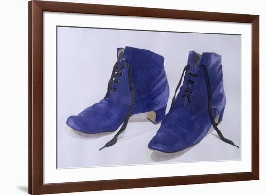 Blue Shoes, 1997-Alan Byrne-Framed Giclee Print