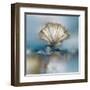 Blue Shores Clam-J^P^ Prior-Framed Art Print