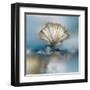 Blue Shores Clam-J^P^ Prior-Framed Art Print