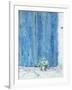 Blue Shutter, 1990-Diana Schofield-Framed Giclee Print