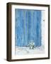 Blue Shutter, 1990-Diana Schofield-Framed Giclee Print