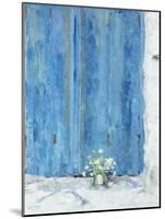 Blue Shutter, 1990-Diana Schofield-Mounted Giclee Print