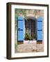 Blue Shutters-Michael Swanson-Framed Art Print