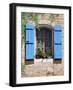 Blue Shutters-Michael Swanson-Framed Art Print