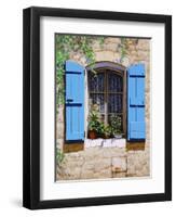 Blue Shutters-Michael Swanson-Framed Art Print