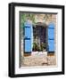 Blue Shutters-Michael Swanson-Framed Art Print