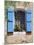 Blue Shutters-Michael Swanson-Mounted Art Print