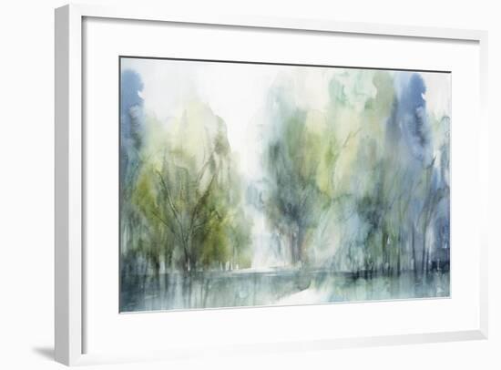 Blue Silence-Isabelle Z-Framed Art Print