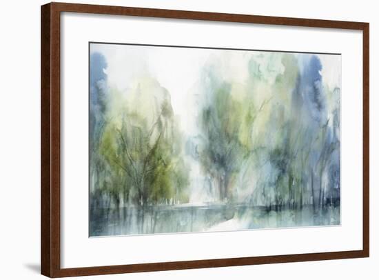 Blue Silence-Isabelle Z-Framed Art Print