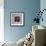 Blue Silhouette I-Krista Sewell-Framed Giclee Print displayed on a wall